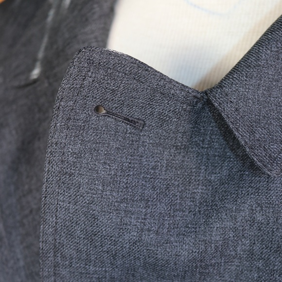 Vintage London Fog Maincoats Charcoal Grey Men's Coat With Removable Liner - Picture 2 of 16